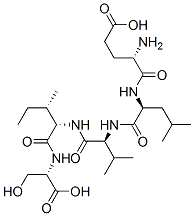 CAS#: 142525-11-9， (4S)-4-Amino-5-[[(2S)-1-[[(2S)-1-[[(2S,3S)-1-[[(2S)-1,3-Dihydroxy-1-Oxopropan-2-Yl]Amino]-3-Methyl-1-Oxopentan-2-Yl]Amino]-3-Methyl-1-Oxobutan-2-Yl]Amino]-4-Methyl-1-Oxopentan-2-Yl]Amino]-5-Oxopentanoic Acid