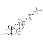 CAS#: 142608-64-8， 2-{[(1beta,3alpha,5beta,7alpha,8xi,9xi,14xi)-1,3,7,14-Tetrahydroxy-24-Oxocholan-24-Yl]Amino}Ethanesulfonic Acid