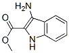structure of CAS# 142641-33-6, Methyl 3-Amino-1H-Indole-2-Carboxylate;1H-Indole-2-Carboxylicacid,3-Amino-,Methylester(9CI)