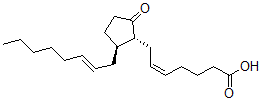 CAS#: 142666-04-4， (Z)-7-[(1R,2R)-2-[(E)-Oct-2-Enyl]-5-Oxocyclopentyl]Hept-5-Enoic Acid
