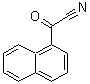 结构式 CAS# 14271-86-4, 1-萘基(氧代)乙腈