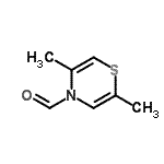 CAS#: 142731-30-4， 2,5-Dimethyl-4H-1,4-Thiazine-4-Carbaldehyde