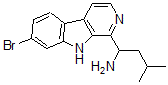 CAS#: 142755-07-5， 1-(7-Bromo-9H-Pyrido[3,4-b]Indol-1-Yl)-3-Methylbutan-1-Amine