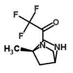 CAS#: 142776-10-1， 2,2,2-Trifluoro-1-(1-Methyl-2,5-Diazabicyclo[2.2.1]Hept-2-Yl)Ethanone