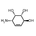 CAS#: 142797-00-0， (1S,2R,3S,6S)-6-Amino-4-Cyclohexene-1,2,3-Triol