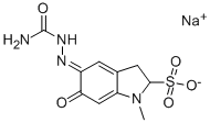 CAS#: 1428-72-4， Sodium 5-[(Aminocarbonyl)Hydrazono]-2,3,5,6-Tetrahydro-1-Methyl-6-Oxo-1H-Indole-3-Sulphonate