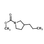 CAS#: 142819-46-3， Methyl 3-Propyl-1-Pyrrolidinecarboxylate