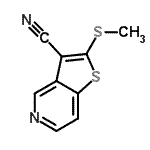 CAS#: 142892-33-9， 2-(Methylsulfanyl)Thieno[3,2-c]Pyridine-3-Carbonitrile