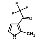 CAS#: 142991-74-0， 2,2,2-Trifluoro-1-(2-Methyl-1H-Pyrrol-3-Yl)Ethanone