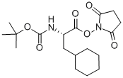 CAS#: 143118-52-9， (S)-[1-(Cyclohexylmethyl)-2-[(2,5-Dioxo-1-Pyrrolidinyl)Oxy]-2-Oxoethyl]-Carbamic Acid 1,1-Dimethylethyl Ester