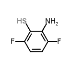 CAS#: 143163-91-1， 2-Amino-3,6-Difluorobenzenethiol