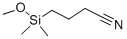 CAS 登录号：143203-47-8， 4-(甲氧基二甲基硅烷基)-丁腈