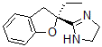 CAS#: 143249-88-1， 2-[(2R)-2-Ethyl-3H-1-Benzofuran-2-Yl]-4,5-Dihydro-1H-Imidazole