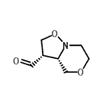 CAS#: 143262-78-6， (3S,3aS)-Hexahydro[1,2]Oxazolo[3,2-c][1,4]Oxazine-3-Carbaldehyde