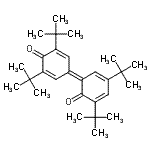 CAS#: 14328-90-6， 3,3',5,5'-Tetrakis(2-Methyl-2-Propanyl)-1,1'-Bi(Cyclohexane)-1(1'),2',3,5,5'-Pentaene-2,4'-Dione