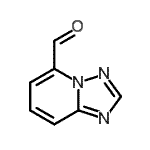 structure of CAS# 143307-82-8, [1,2,4]Triazolo[1,5-a]Pyridine-5-Carbaldehyde;5-Formyl[1,2,4]triazolo[1,5-a]pyridine;MFCD10699194