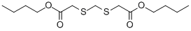 structure of CAS# 14338-82-0, Methylenebis(Thioglycolic Acid Di-N-Butyl Ester);Butyl 2-[(2-Butoxy-2-Oxo-Ethyl)Sulfanylmethylsulfanyl]Acetate;2-[[(2-Butoxy-2-Oxoethyl)Thio]Methylthio]Acetic Acid Butyl Ester;2-[[(2-Butoxy-2-Keto-Ethyl)Thio]Methylthio]Acetic Acid Butyl Ester