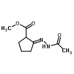 CAS#: 143391-47-3， Methyl (2E)-2-(Acetylhydrazono)Cyclopentanecarboxylate