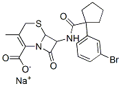 CAS#: 143407-74-3， Sodium 7-[[1-(3-Bromophenyl)Cyclopentanecarbonyl]Amino]-3-Methyl-8-Oxo-5-Thia-1-Azabicyclo[4.2.0]Oct-2-Ene-2-Carboxylate