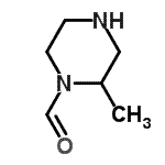 CAS#: 143411-78-3， 2-Methyl-1-Piperazinecarbaldehyde