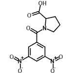 CAS#: 143492-62-0， 1-(3,5-Dinitrobenzoyl)Proline