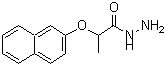 结构式 CAS# 143540-88-9, 2-(2-萘基氧基)丙酰肼
