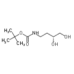 CAS#: 143565-80-4， 2-Methyl-2-Propanyl [(3R)-3,4-Dihydroxybutyl]Carbamate