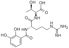 CAS#: 143651-45-0， (2S,3R)-2-[[(2S)-5-(Diaminomethylideneamino)-2-[(2,3-Dihydroxybenzoyl)Amino]Pentanoyl]Amino]-3-Hydroxybutanoic Acid