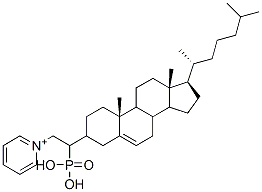 CAS#: 143693-01-0， [(3S,8S,9S,10R,13R,14S,17R)-10,13-Dimethyl-17-[(2R)-6-Methylheptan-2-Yl]-2,3,4,7,8,9,11,12,14,15,16,17-Dodecahydro-1H-Cyclopenta[a]Phenanthren-3-Yl] 2-Pyridin-1-Ium-1-Ylethyl Phosphate