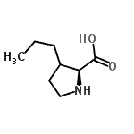 CAS#: 14371-87-0， (2S)-3-Propylpyrrolidine-2-Carboxylic Acid