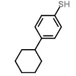 CAS#: 14375-76-9， 4-Cyclohexylbenzenethiol