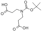 CAS#: 143766-89-6， N-(2-Carboxyethyl)-N-[(1,1-Dimethylethoxy)Carbonyl]-beta-Alanine