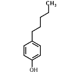 CAS#: 1438-35-3， 4-Pentylphenol