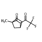 CAS#: 143874-05-9， 1-Methyl-3-(Trifluoroacetyl)Bicyclo[2.2.1]Heptan-2-One