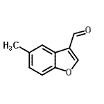 CAS#: 143883-36-7， 5-Methyl-1-Benzofuran-3-Carbaldehyde