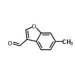 CAS#: 143883-37-8， 6-Methyl-1-Benzofuran-3-Carbaldehyde