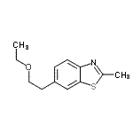 CAS#: 1439-74-3， 6-(2-Ethoxyethyl)-2-Methyl-1,3-Benzothiazole