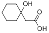 structure of CAS# 14399-63-4, 1-Hydroxy-Cyclohexaneacetic Acid;2-(1-Hydroxycyclohexyl)Ethanoic Acid;(1-Hydroxycyclohexyl)Acetic Acid;1-Hydroxycyclohexaneacetic Acid