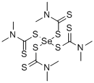 CAS 登录号：144-34-3， 3,3-二{[(二甲基氨基)硫代甲酰]硫代}-N,N,6-三甲基-1,5-二硫代-2,4-二硫杂-3lambda~4~-硒代-6-氮杂庚烷-1-胺