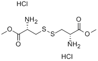 structure of CAS# 144000-36-2, D-Cystine 1,1'-Dimethyl Ester Hydrochloride (1:2);D-CYSTINE BIS(METHYL ESTER) DIHYDROCHLORIDE;(H-D-Cys-Ome)2 . 2 Hcl, (Disulfide Bond);D-Cysteine Methyl Ester Hcl
