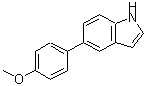 CAS#: 144104-46-1， 5-(4-Methoxyphenyl)-1H-Indole