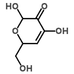 CAS#: 144218-58-6， 2,4-Dihydroxy-6-(Hydroxymethyl)-2H-Pyran-3(6H)-One