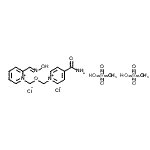 CAS#: 144252-71-1， 4-Carbamoyl-1-[({2-[(E)-(Hydroxyimino)Methyl]-1-Pyridiniumyl}Methoxy)Methyl]Pyridinium Chloride - Methanesulfonic Acid (1:2:2)