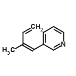 CAS#: 144343-90-8， 3-[(1Z)-2-Methyl-1,3-Butadien-1-Yl]Pyridine