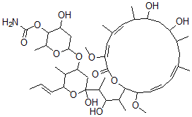 CAS#: 144450-35-1， [6-[2-[4-[(4E,6E,14E,16Z)-10,12-Dihydroxy-3,17-Dimethoxy-7,9,13,15-Tetramethyl-18-Oxo-1-Oxacyclooctadeca-4,6,14,16-Tetraen-2-Yl]-3-Hydroxypentan-2-Yl]-2-Hydroxy-5-Methyl-6-[(E)-Prop-1-Enyl]Oxan-4-Yl]Oxy-4-Hydroxy-2-Methyloxan-3-Yl] Carbamate