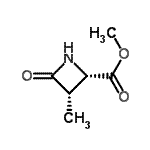 CAS#: 144452-34-6， Methyl (2S,3S)-3-Methyl-4-Oxo-2-Azetidinecarboxylate