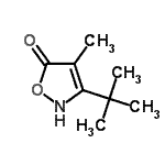 CAS#: 144478-95-5， 4-Methyl-3-(2-Methyl-2-Propanyl)-1,2-Oxazol-5(2H)-One