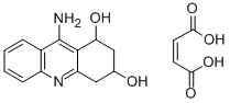 CAS#: 144526-55-6， 9-Amino-1,2,3,4-tetrahydro-1,3-acridinediol maleate