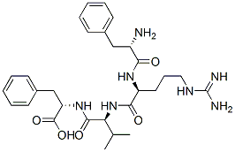 CAS#: 144548-33-4， (2S)-2-[[(2S)-2-[[(2S)-2-[[(2S)-2-Amino-3-Phenylpropanoyl]Amino]-5-(Diaminomethylideneamino)Pentanoyl]Amino]-3-Methylbutanoyl]Amino]-3-Phenylpropanoic Acid