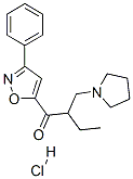 CAS#: 144576-50-1， 1-(3-Phenyl-1,2-Oxazol-5-Yl)-2-(Pyrrolidin-1-Ylmethyl)Butan-1-One Hydrochloride